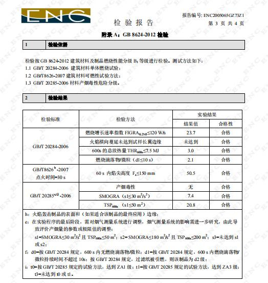 檢測報告標題